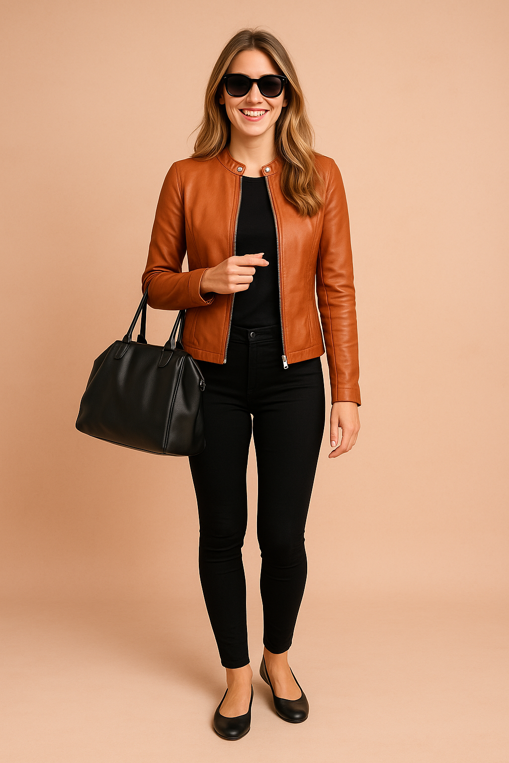 Classic Minimalist Jacket with Slim Cut for Women – Timeless Elegance 7