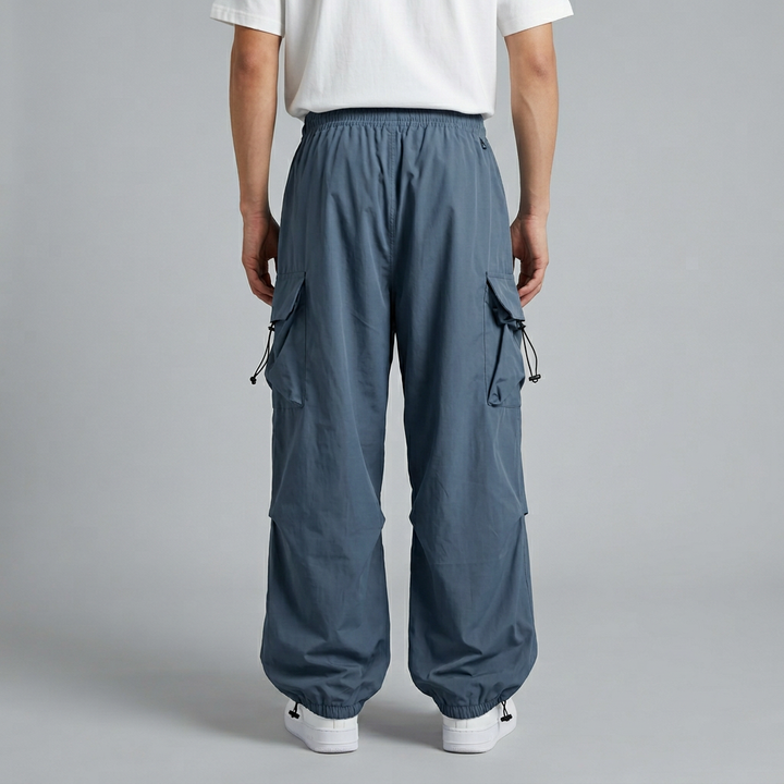 Men’s Cargo Pants with Multiple Flap Pockets