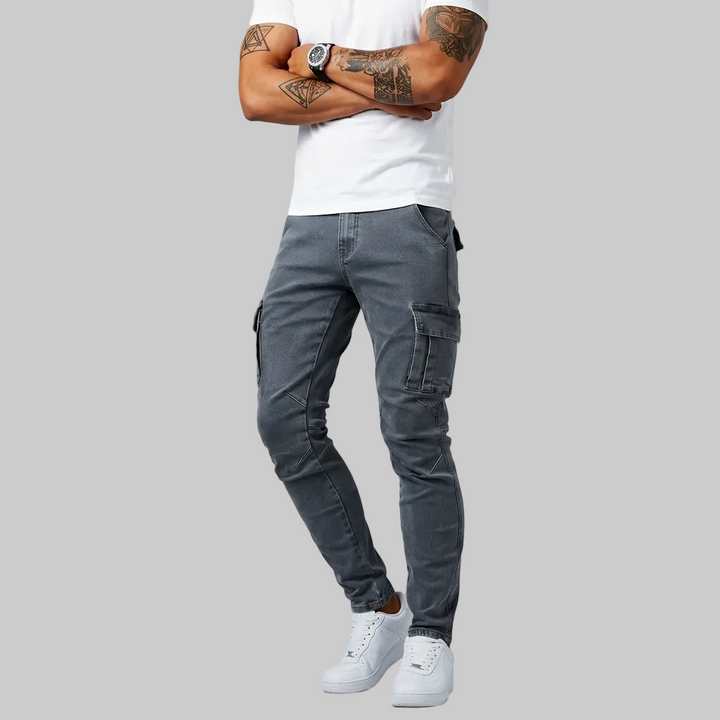 Men’s Cargo Pants with Thigh Pockets