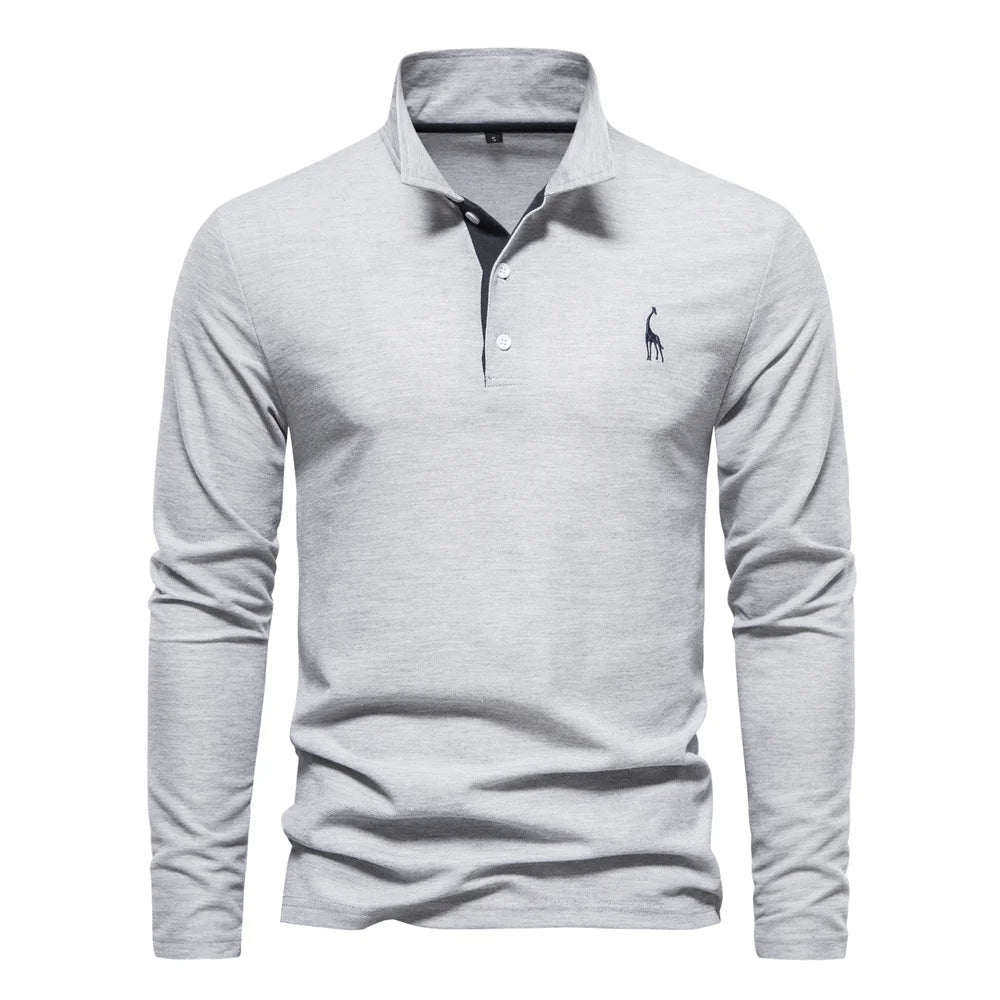 Men's Classic Polo Shirt with Button Neck – Soft, Breathable Fabric 2