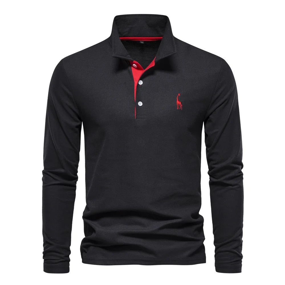Men's Classic Polo Shirt with Button Neck – Soft, Breathable Fabric 6