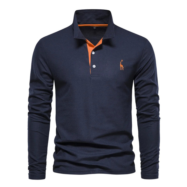 Men's Classic Polo Shirt with Button Neck – Soft, Breathable Fabric 7