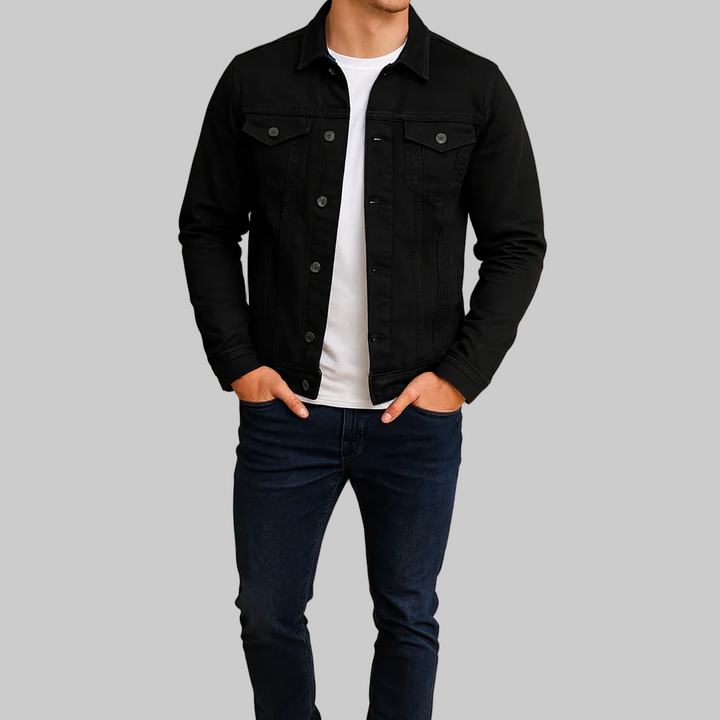 Men’s Collared Shirt Jacket