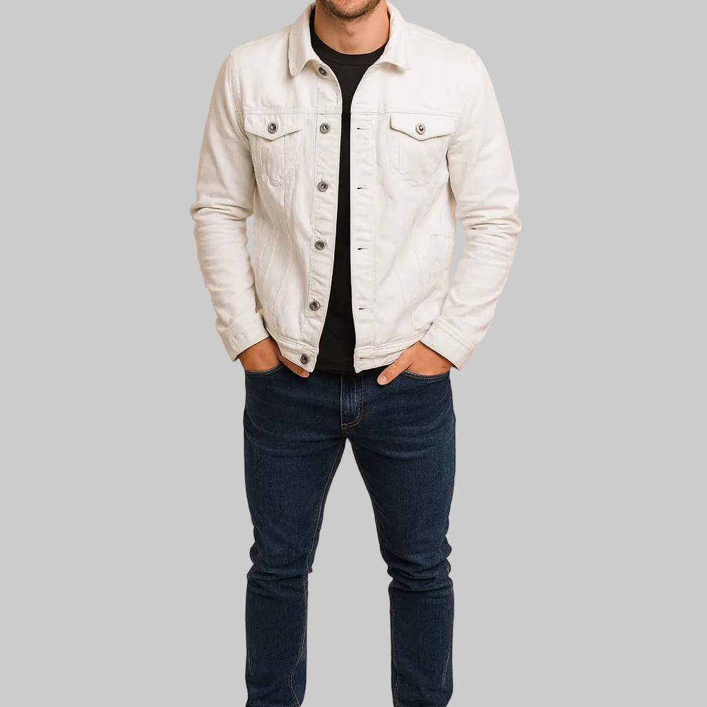 Men’s Collared Shirt Jacket