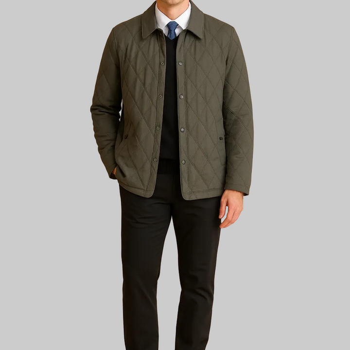 Men’s Diamond Quilted Jacket