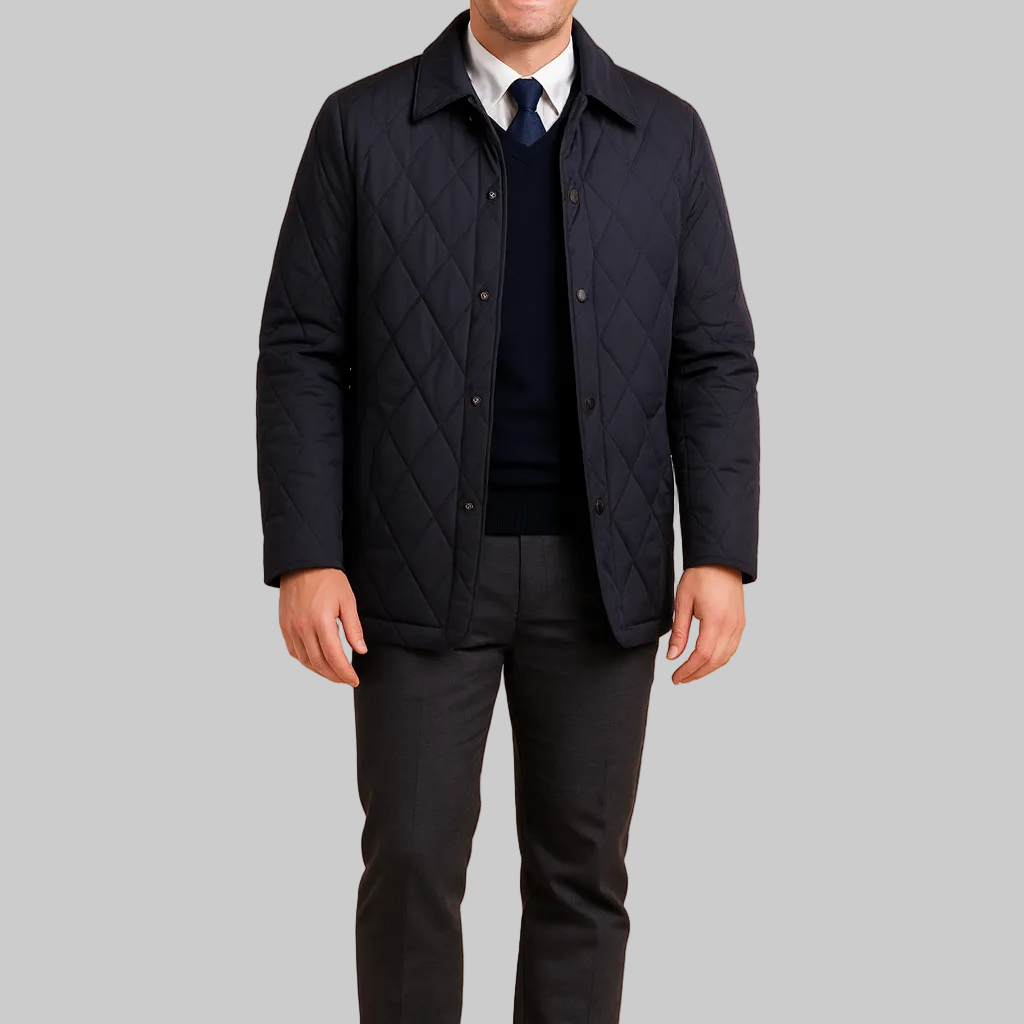 Men’s Diamond Quilted Jacket