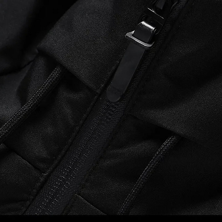 Men's Hooded Quilted Puffer Jacket