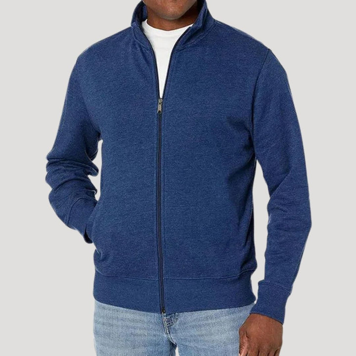 Men's Jacket with Zipper – Lightweight Casual Spring Outerwear for Daily Wear 2
