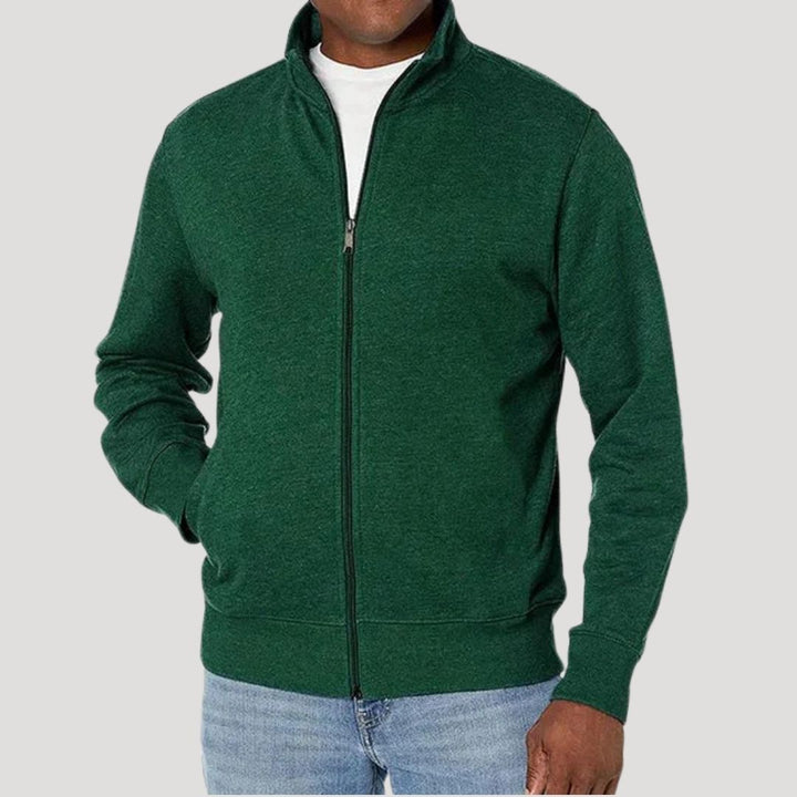 Men's Jacket with Zipper – Lightweight Casual Spring Outerwear for Daily Wear 4