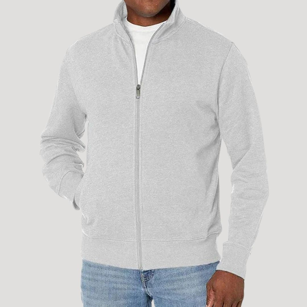 Men's Jacket with Zipper – Lightweight Casual Spring Outerwear for Daily Wear 5