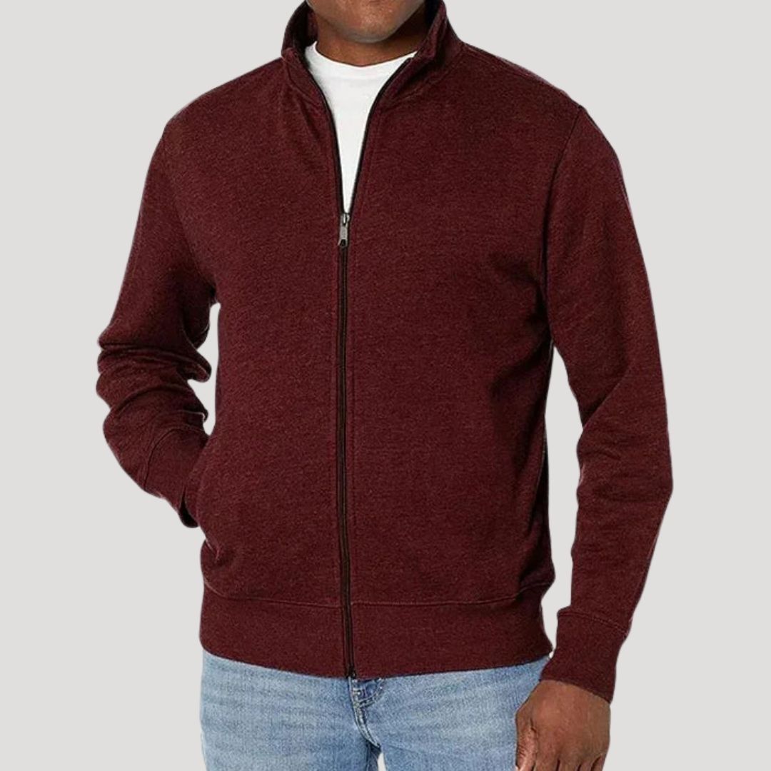 Men's Jacket with Zipper – Lightweight Casual Spring Outerwear for Daily Wear 6