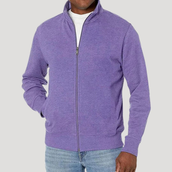 Men's Jacket with Zipper – Lightweight Casual Spring Outerwear for Daily Wear 7