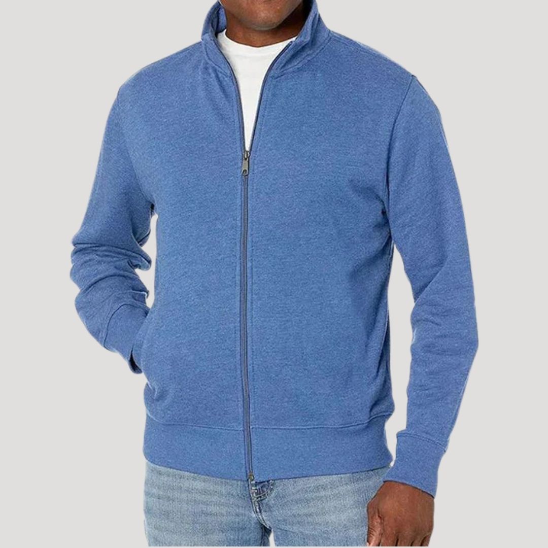 Men's Jacket with Zipper – Lightweight Casual Spring Outerwear for Daily Wear 8