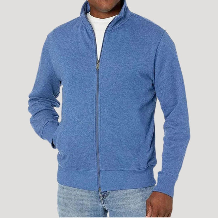 Men's Jacket with Zipper – Lightweight Casual Spring Outerwear for Daily Wear 8