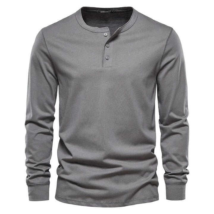 Men's Long Sleeve Button-Up Shirt with Comfortable Fit – Casual Style for Everyday Wear 6