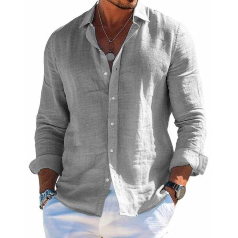 Men's Shirt with Relaxed Fit and Button-Up Design – Comfortable Casual Style 0