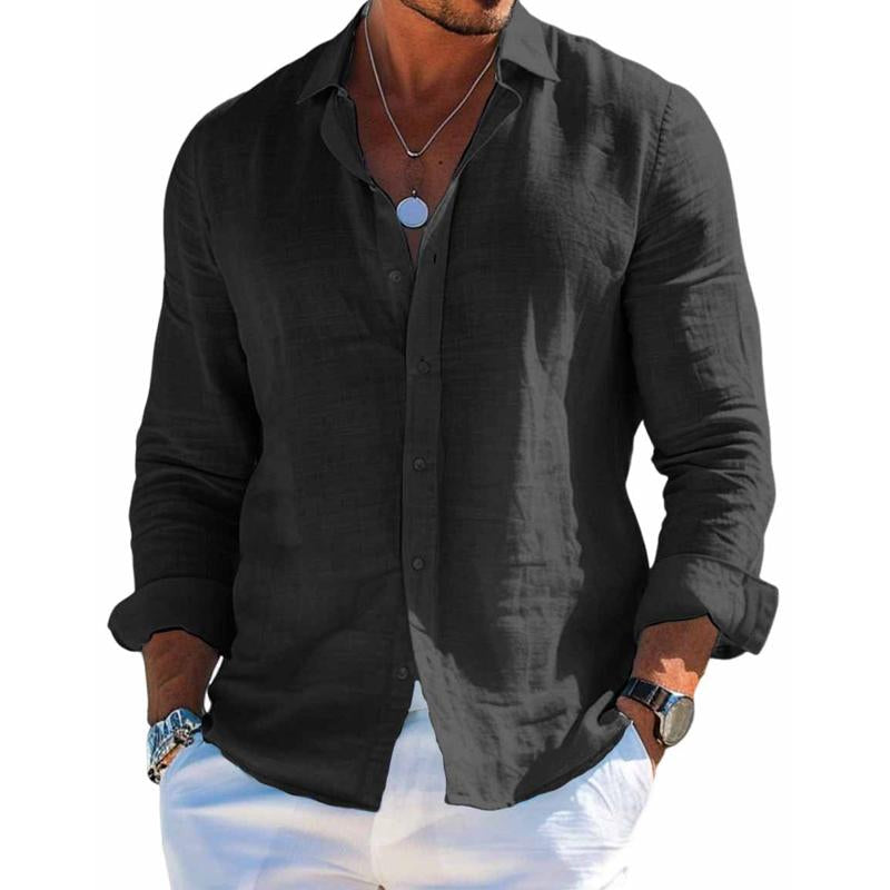 Men's Shirt with Relaxed Fit and Button-Up Design – Comfortable Casual Style 3