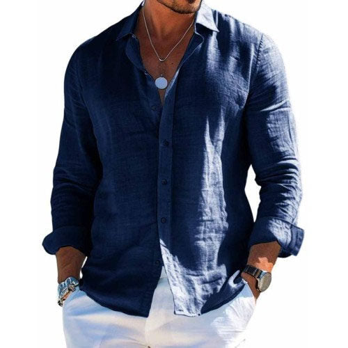 Men's Shirt with Relaxed Fit and Button-Up Design – Comfortable Casual Style 4