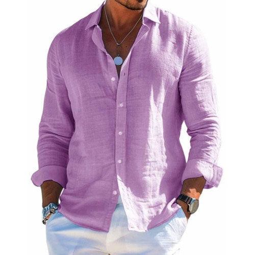 Men's Shirt with Relaxed Fit and Button-Up Design – Comfortable Casual Style 5