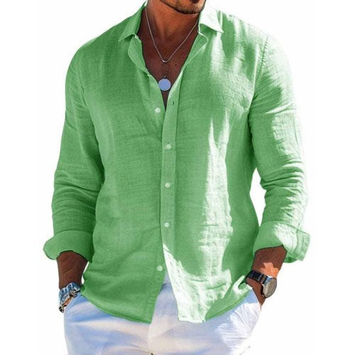 Men's Shirt with Relaxed Fit and Button-Up Design – Comfortable Casual Style 7