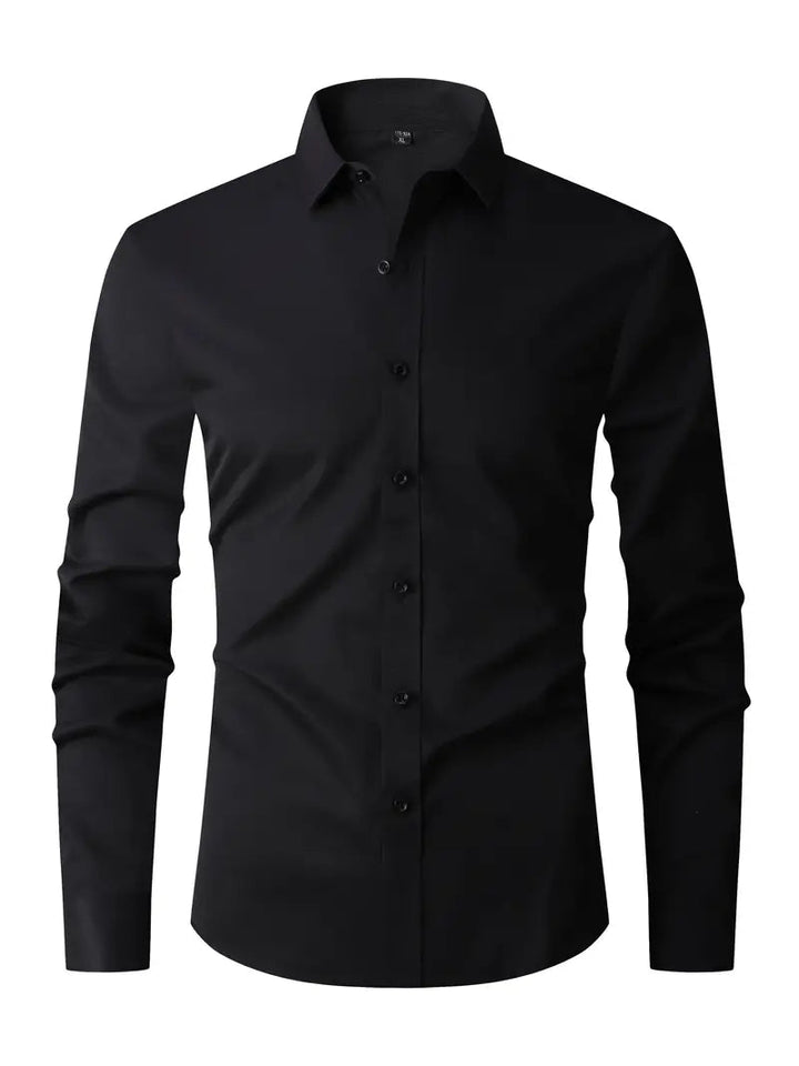 Men's Slim Fit Shirt with Button Closure – Versatile and Modern Design 4