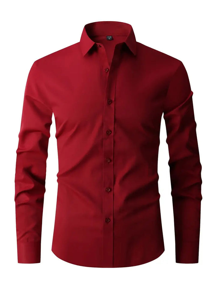Men's Slim Fit Shirt with Button Closure – Versatile and Modern Design 7