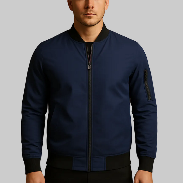 Men’s Zipped Bomber Jacket