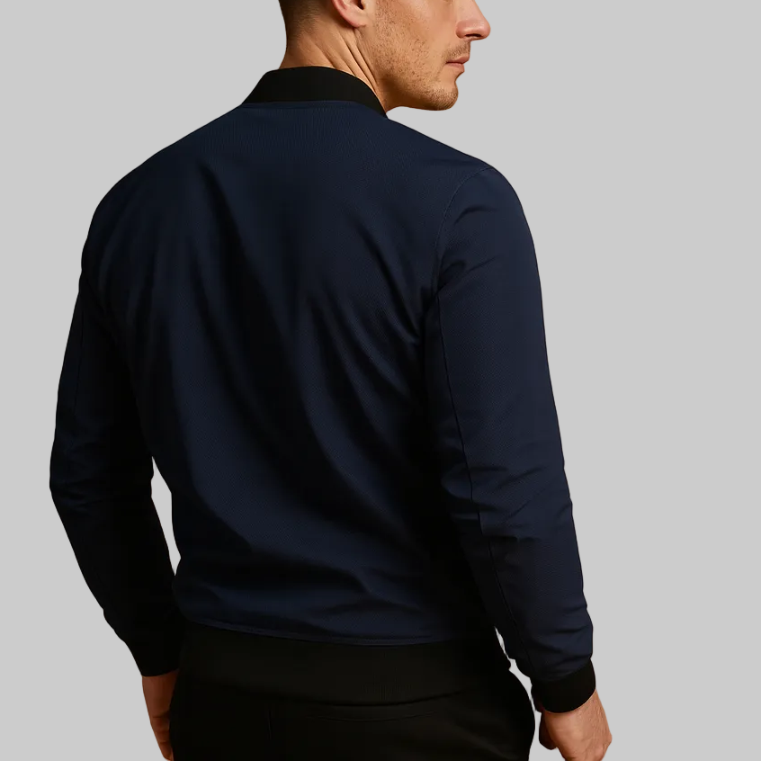 Men’s Zipped Bomber Jacket