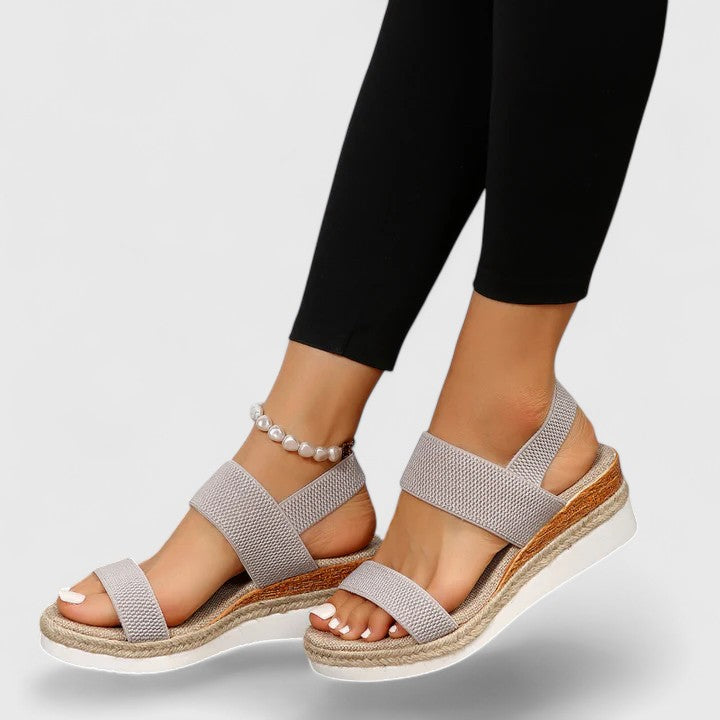 Orthopedic sandals designed for plantar fasciitis relief, featuring enhanced arch support and soft cushioning for ultimate comfort in casual footwear. 5