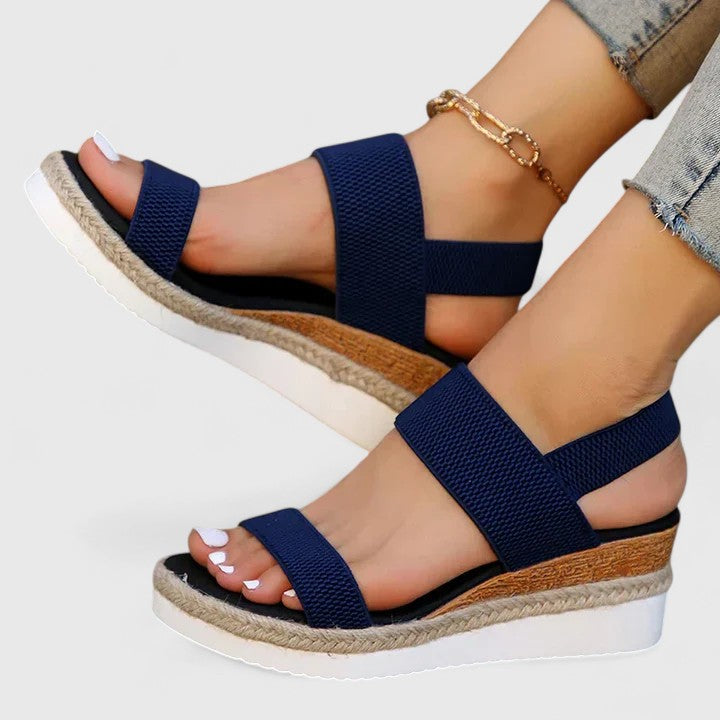 Orthopedic sandals designed for plantar fasciitis relief, featuring enhanced arch support and soft cushioning for ultimate comfort in casual footwear. 8