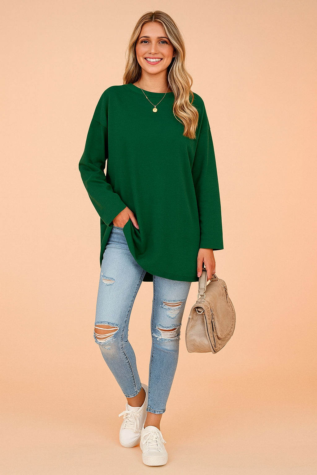 Oversized Sweater with Loose Fit – Comfortable and Stylish Knitwear 1
