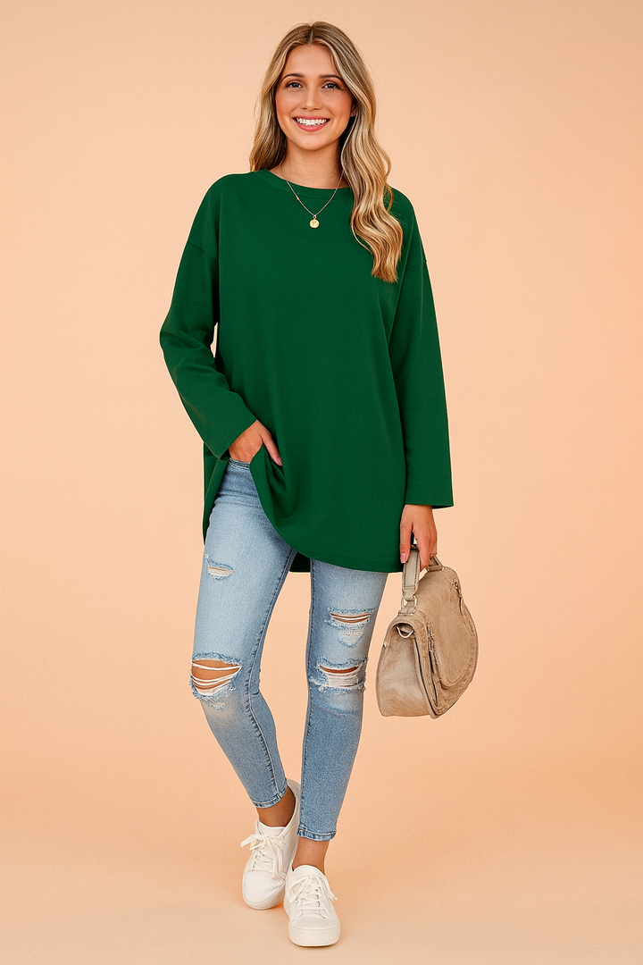 Oversized Sweater with Loose Fit – Comfortable and Stylish Knitwear 1