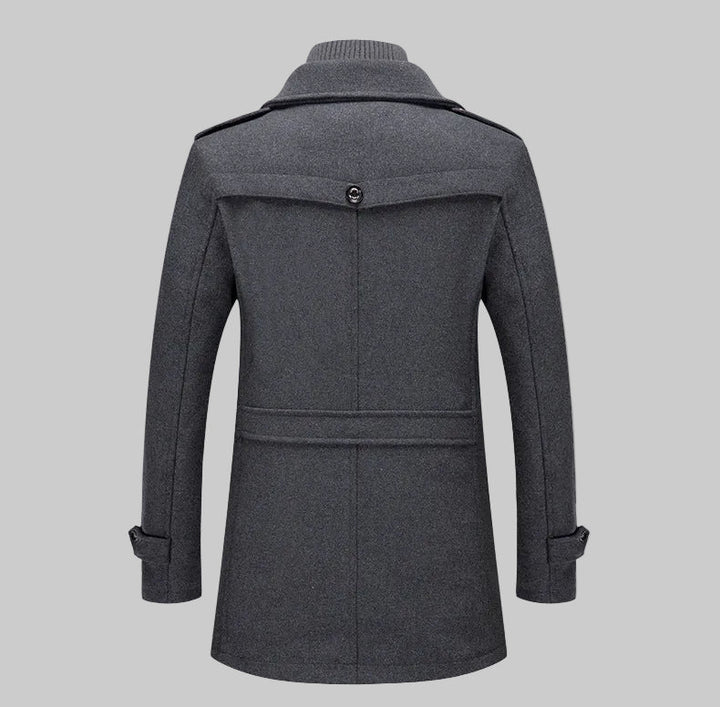 Men's Double Collar Winter Coat