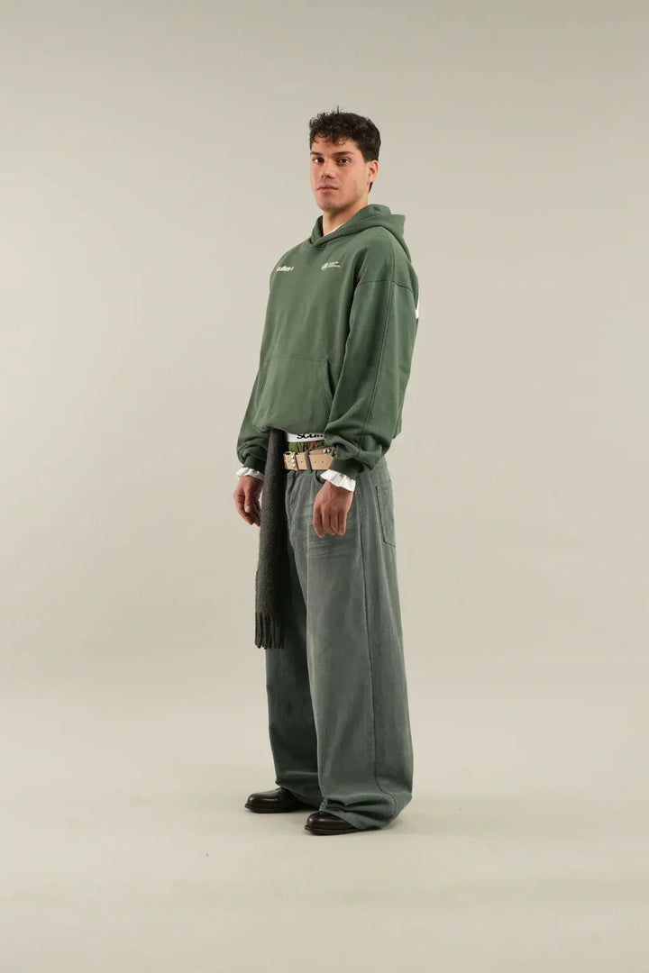 Relaxed Fit Hoodie in Luxurious Cotton Blend – Minimalist Timeless Design for Casual Wear 4