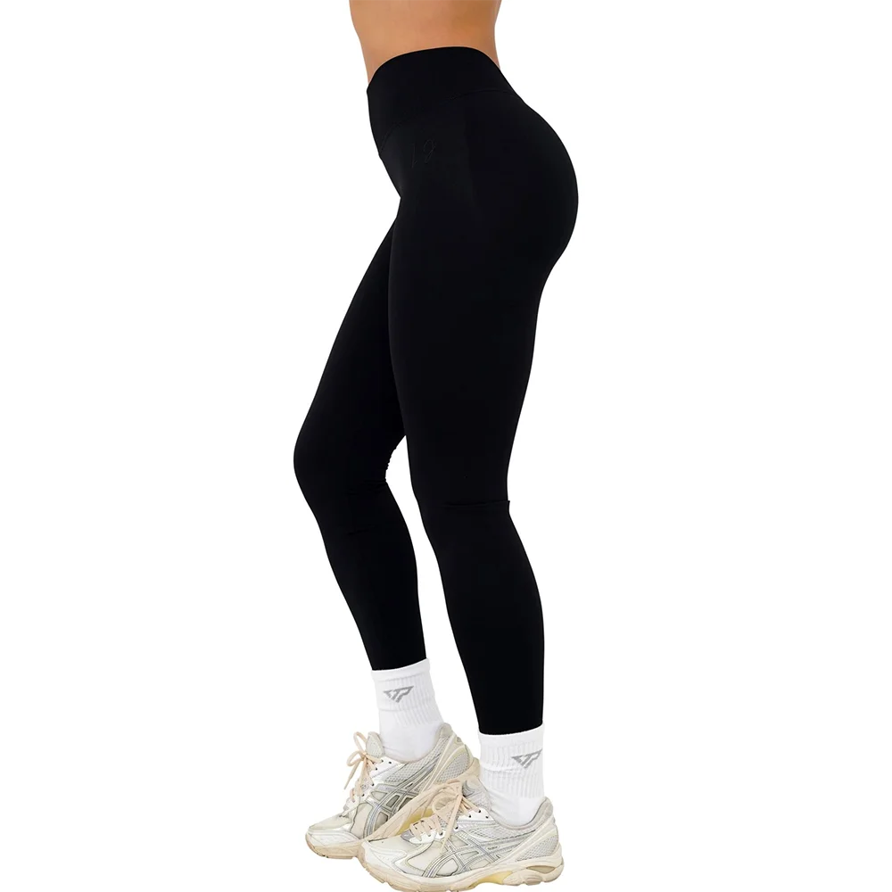 Seamless Women's Leggings with Booty Lift Scrunch and V-High Waist for Yoga and Fitness 1