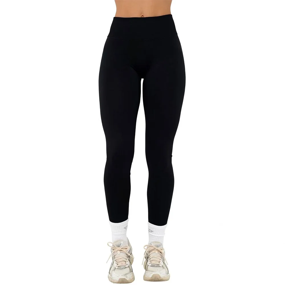 Seamless Women's Leggings with Booty Lift Scrunch and V-High Waist for Yoga and Fitness 2