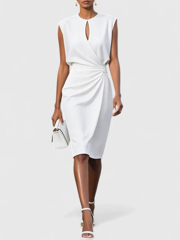 Sophisticated dress featuring a sleek cut and versatile elegance, available in multiple colors, perfect for any occasion. 6