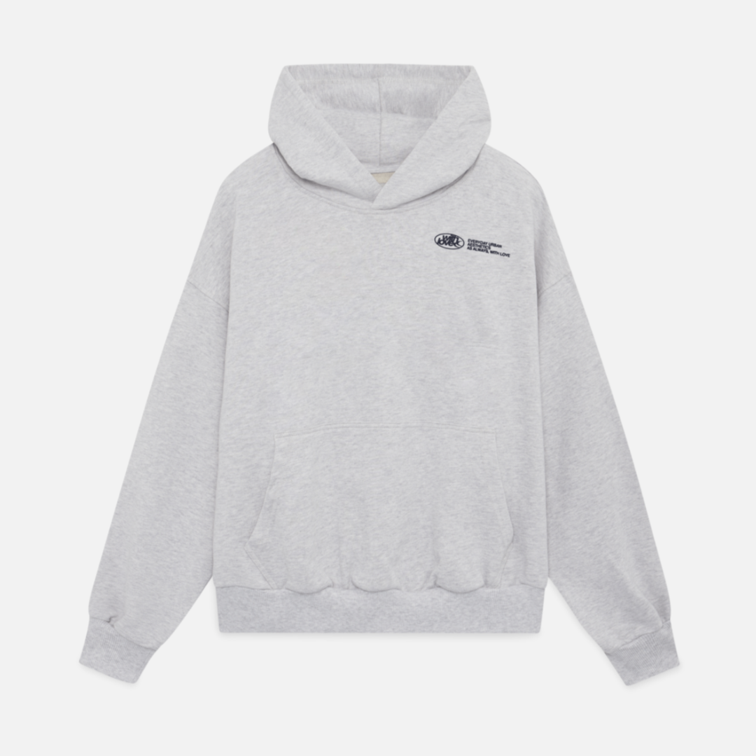Unisex Hoodie with Elasticated Cuffs and Modern Fit – Soft Cotton Blend Casual Streetwear 4