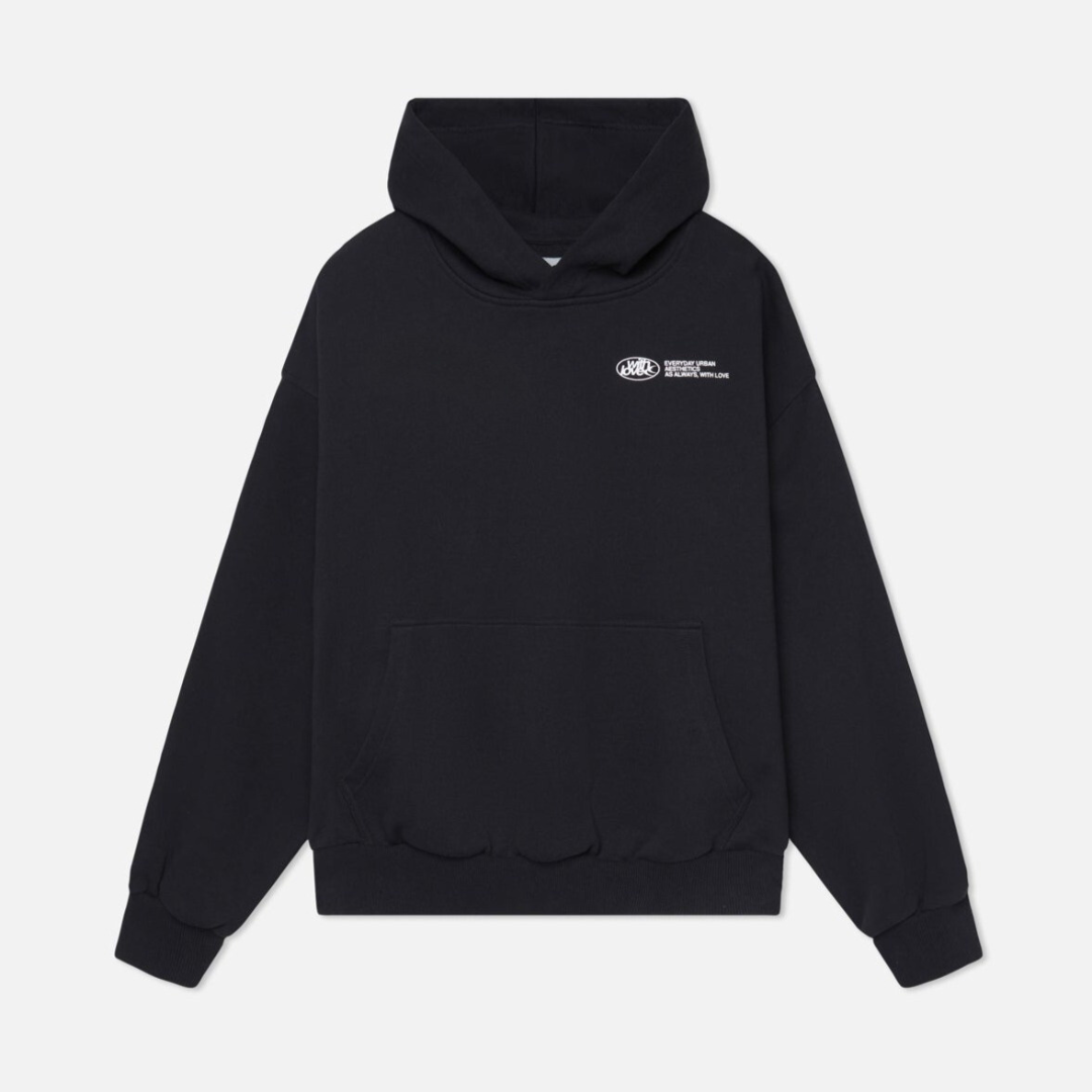 Unisex Hoodie with Elasticated Cuffs and Modern Fit – Soft Cotton Blend Casual Streetwear 5