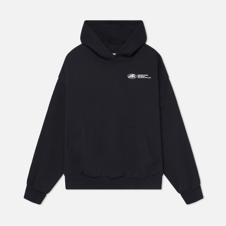 Unisex Hoodie with Elasticated Cuffs and Modern Fit – Soft Cotton Blend Casual Streetwear 5