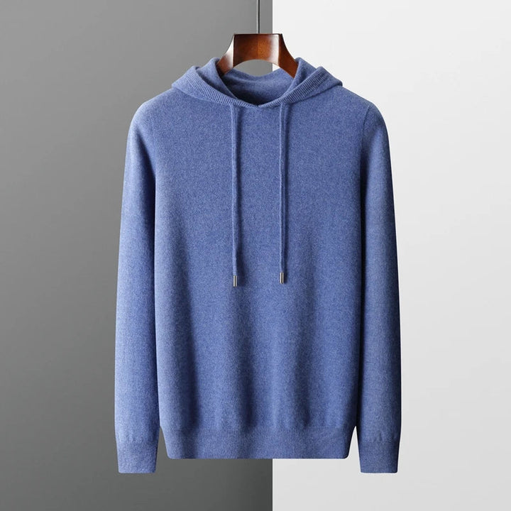Unisex Knitted Hoodie with Long Length – 100% Merino Wool and Cashmere for Autumn & Winter 8