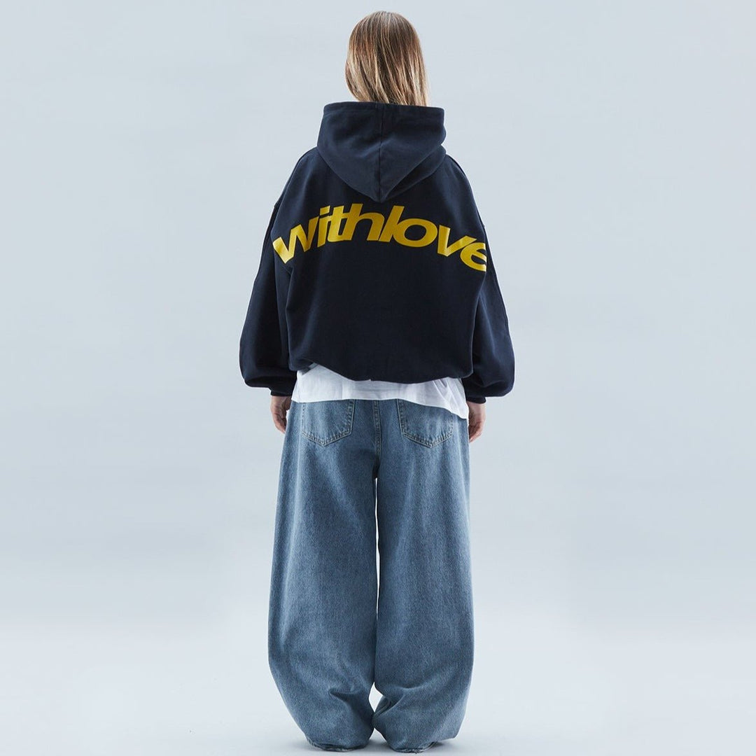Unisex oversized hoodie featuring a bold graphic design, made from heavyweight cotton-blend fleece for comfortable and stylish streetwear. 0