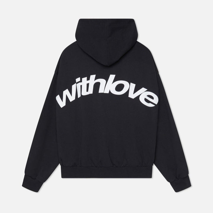 Unisex oversized hoodie featuring a bold graphic design, made from heavyweight cotton-blend fleece for comfortable and stylish streetwear. 7