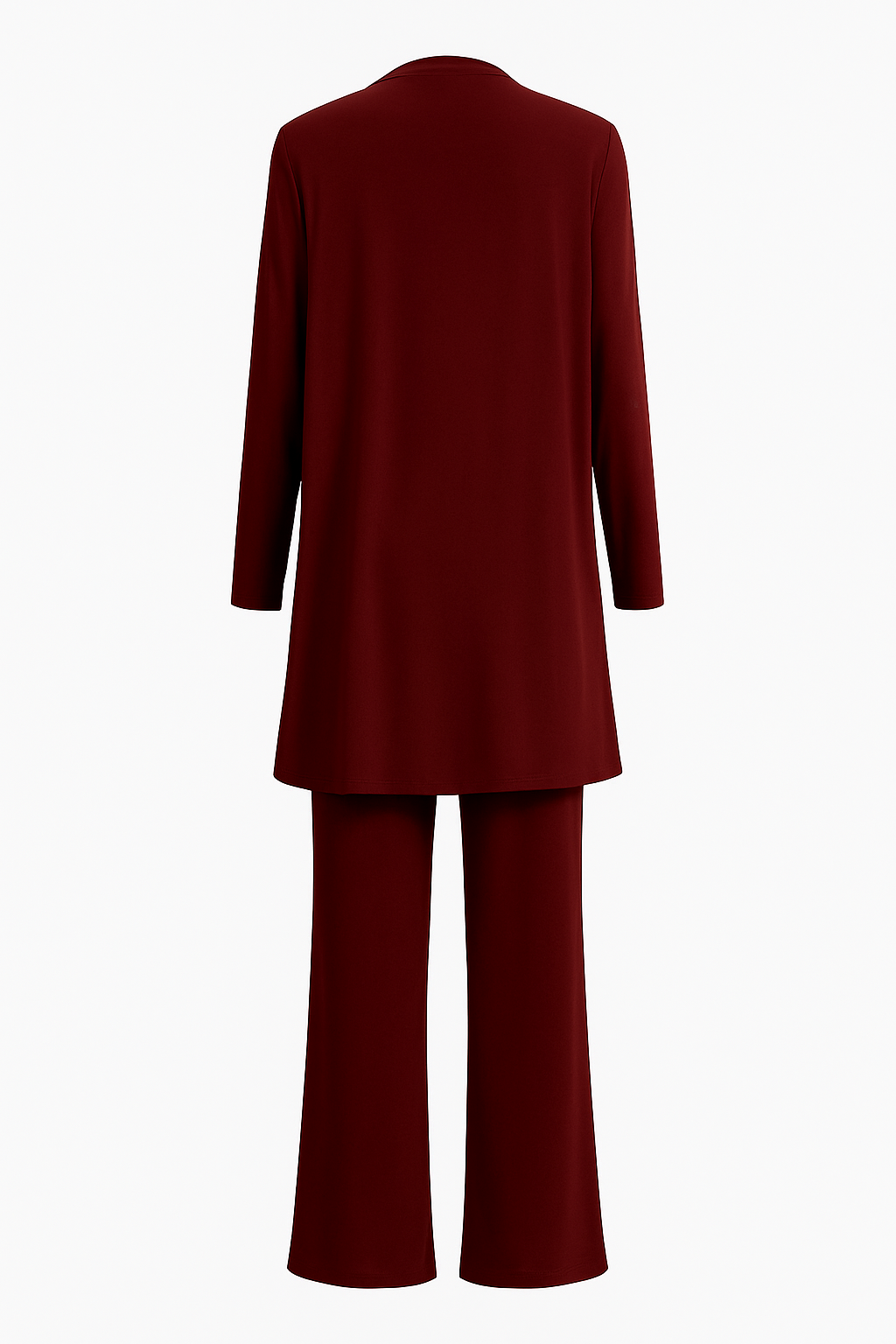 Women's 3-Piece Cardigan Set with Wide-Leg Trousers – Versatile Autumn Outfit in Multiple Colors 3