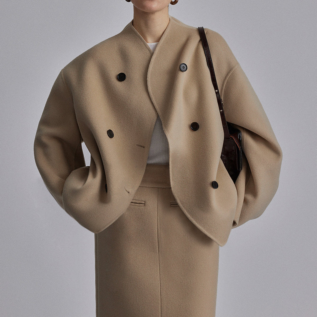 Women’s Button Front Short Coat