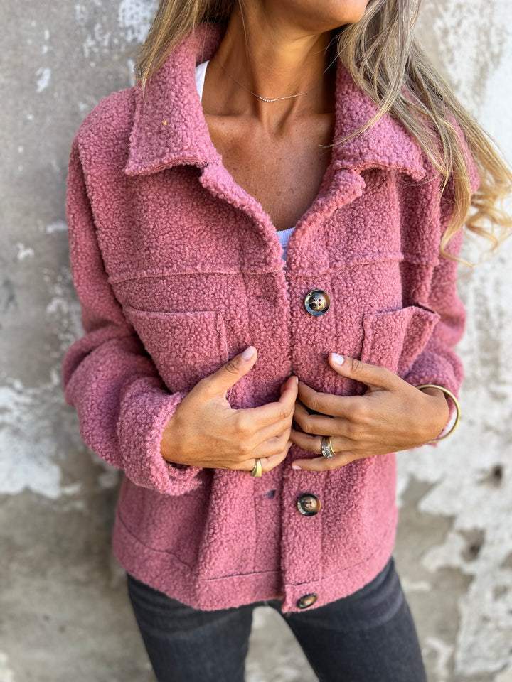 Women’s Button Jacket with Collar