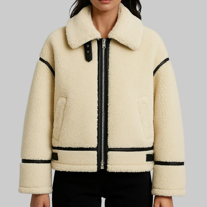 Women’s Collared Zip Jacket