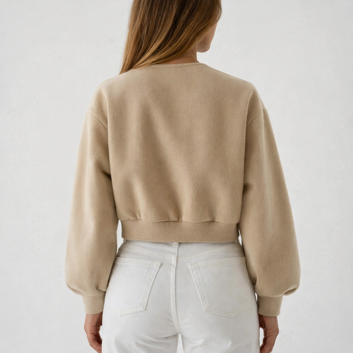 Women’s Cropped Zip Jacket