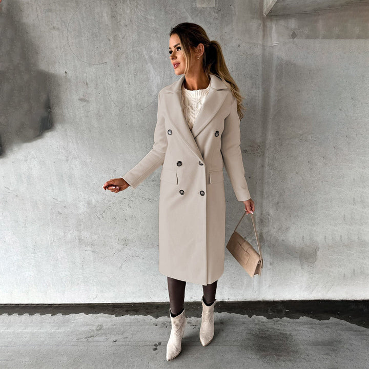 Women’s Double-Breasted Coat