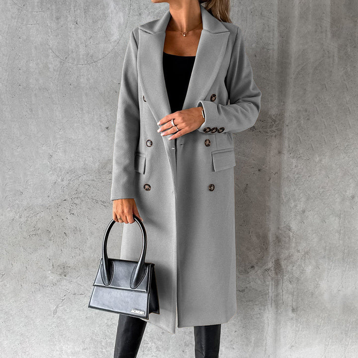 Women’s Double-Breasted Coat